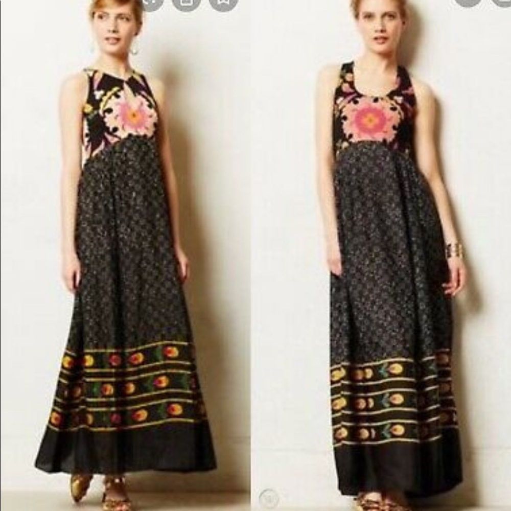 Anthropologie Nanda maxi dress xs